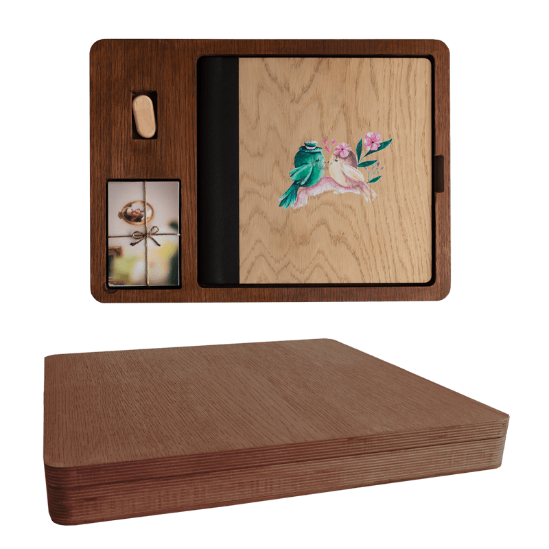 Wood Box Quadrada